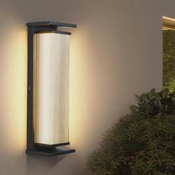 Outdoor wall lamp exterior wall modern simple outdoor waterproof villa balcony garden gate solar garden light