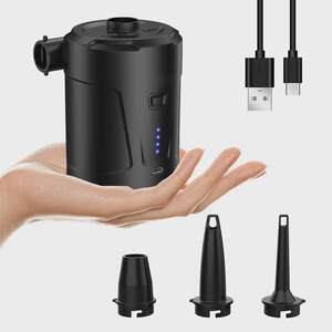 
A portable electric outdoor air pump that is easy to carry, compact, lightweight, refined, and dexterously controlled.