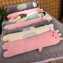 Long Pillow for Dormitory Bed, Leg Pillow for Girls to Sleep With, Removable and Washable, Men's Version, Special Headboard Cushion for Pregnant Women