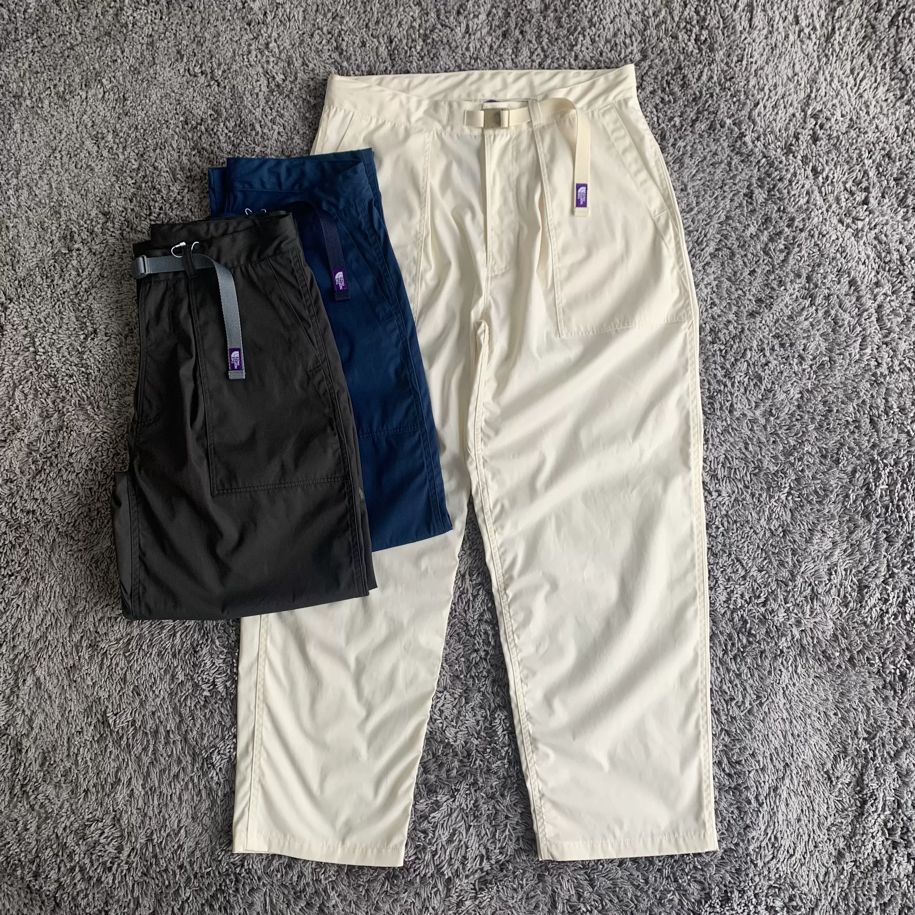 现货THE PURPLE LABEL 65/35 Baker Pants 22SS紫标机能宽松长裤- Taobao