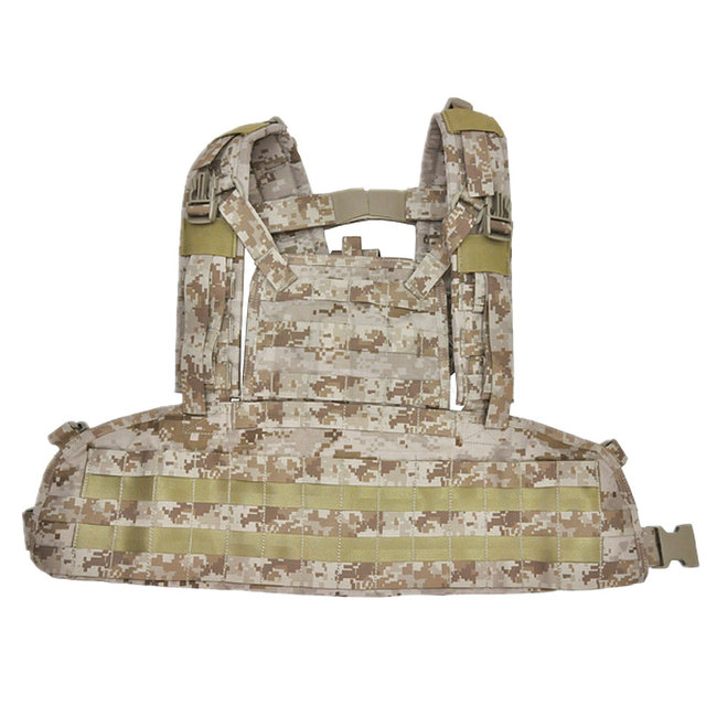 Shono RRV tactical vest body MOLLE Rhodesia search chest bellyband FLYYE War Wolf