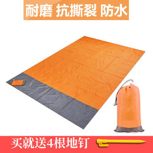 Outdoor beach pad moisture -proof pad poodle padding Spring tour, portable camping camping, waterproof and thickened lawn pad