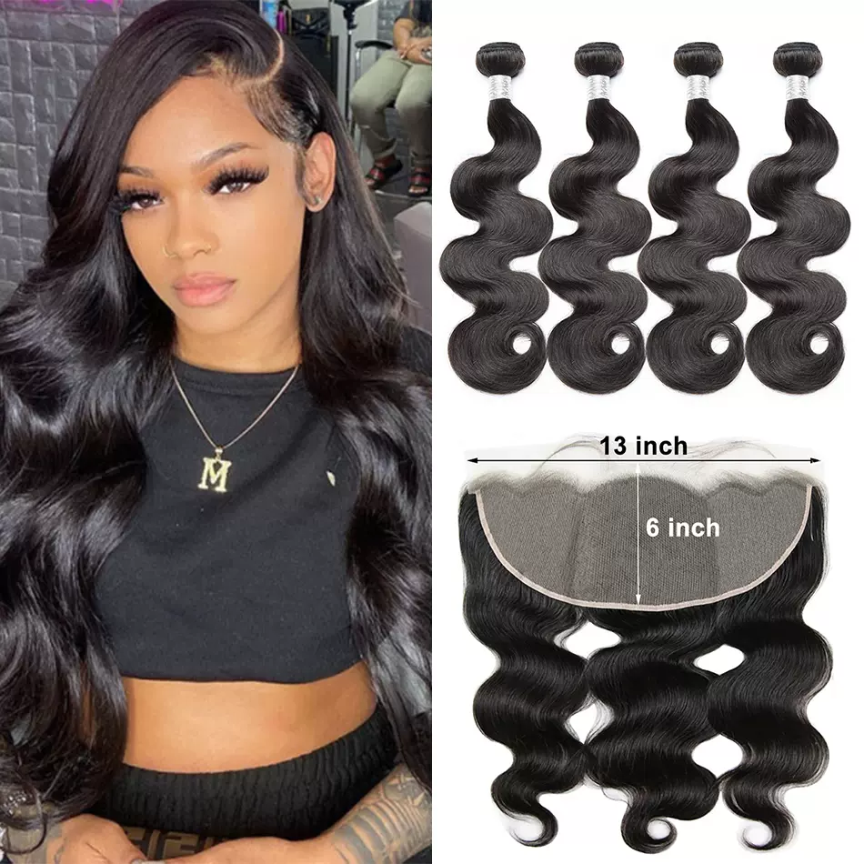 Lace frontal 2024 13x6 with bundles