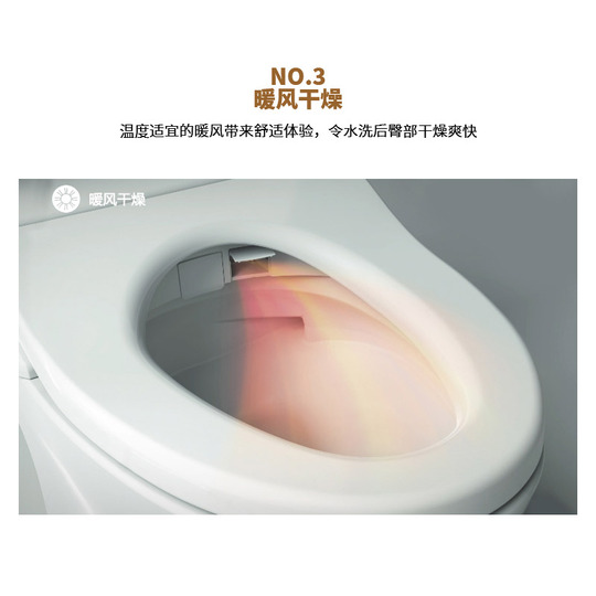 Toto TCF4732/22 Smart Toilet Seat Cover - Heated Bidet with Drying