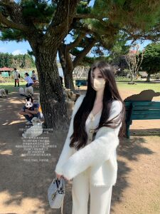
[8 folds plus full discount] Good version high-quality thickened double-layer mink jacket with gentle temperament