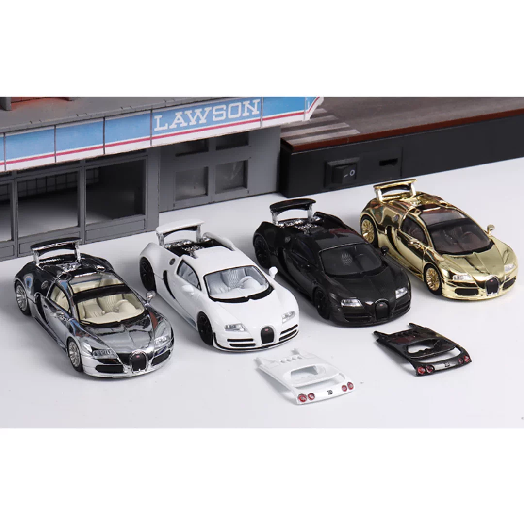 Mortal 1:64 Bugatti Veyron HEC 2024 Limited Edition Diecast Model