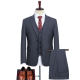 Large -size suit men's suits plus fat and increase the fat man's business ownership gray suit jacket wedding dress four seasons
