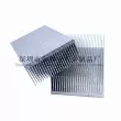 Nhôm tản nhiệt 60*60*26MM siêu âm ống dẫn nhiệt chip điện tử công suất cao dày đặc răng tản nhiệt 