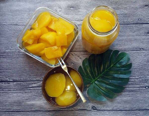 林家铺子黄桃罐头，美味堪比新鲜黄桃(图1)