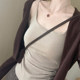 Slim and slim and sweet versatile vest 2025 autumn new sweet temperament casual inner lace