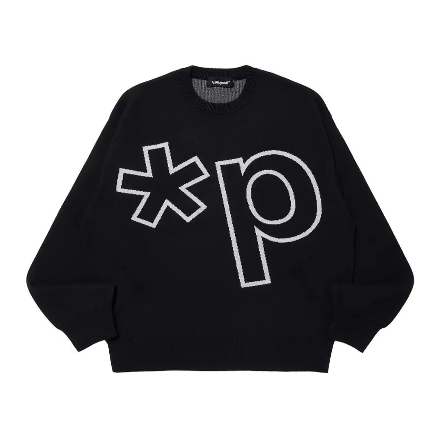 umiJp projectR *p(R)ojectR ® Logo Knit Sweater-Taobao