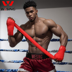 Jiurishan Hand Straps, Boxing Straps, Sanda Bandages, Elastic Cotton Hand Straps, Boxing Gloves with Boxing Gloves, Wrist Straps