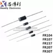 1N4007 10A10 1N5408 1N5819 1N4001 5822 diode chỉnh lưu IN4007 phích cắm thẳng