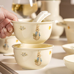 Ceramic Bowl for Home Use 2025 New Model, High Aesthetic Appeal, Suitable for Dormitories, Large Soup Bowl, Cute Noodle Bowl, Eating Bowl and Plate Set