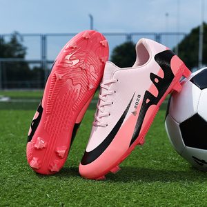 2025儿童足球鞋男青少年足球鞋学生女tf碎钉足球鞋ag长钉踢球鞋子