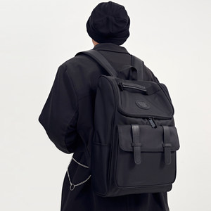 
Trendy brand lightweight backpack for men, large capacity junior high school student schoolbag for women, college students, high school leisure travel computer backpack