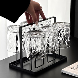 Light Luxury Household Glacier Glass Cup Set, High-Value Guest Drinking Cups, High-Temperature Resistant Cold Water Pitcher, Tea Cup, Wine Glass