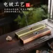 Lư hương ngắn hợp kim ngủ hộp nhang hương nhà trong nhà hương liệu trầm hương gỗ đàn hương lư hương Xiangyun cổ hương ghế giữ hương Phụ kiện bàn trà
