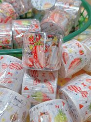 【Full Cycle】Tangyuan (Chinese Dumplings) with Lots of Meat, Delicious and Cute, a Little Bit of Strawberry Diary Journal Tape, Optional Styles