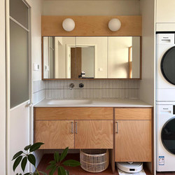 Medieval Style Wood Color Bathroom Cabinet Bathroom Sink Integrated Ceramic Basin Washbasin Cabinet Oak Paint Combination