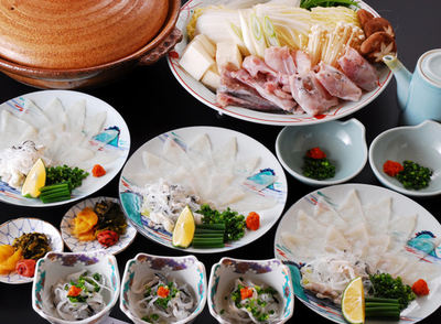 日本好吃的河豚火锅，这些食材网上也要买到