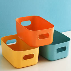 Desktop Storage Box, Cosmetics, Sundries, Snack Storage Basket, Bathroom Organizing Box, Household Drawer Plastic Storage Box