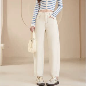 [Chen Da Sheng Strictly Selected] New Slim High Waist Casual Pants Yunshu Cotton Harem Pants D271