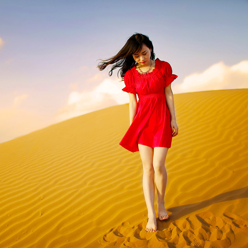 内蒙古呼和浩特自由行 库布齐沙漠七星湖成吉思汗陵6日5晚亲子游