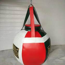 Thai Spherical Punching Bag for Boxing, Kicking, and Grappling, Indoor Home Use for Adults and Children Training, Hanging Punching Bag