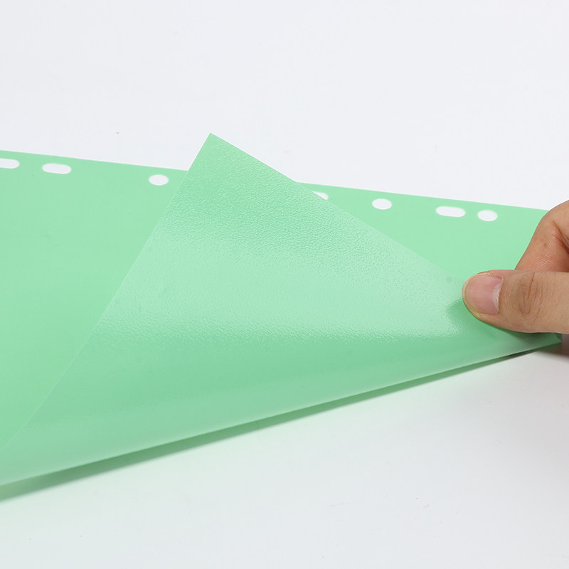 QIXIN IX901 분류하기 쉬운 5색 색인지 A4 11홀 PP-