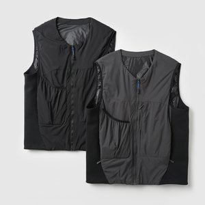 
86148 Special Benefits Lightweight and Soft Men's Windproof Warm Cotton Vest Outdoor Sports Laminated Vest K