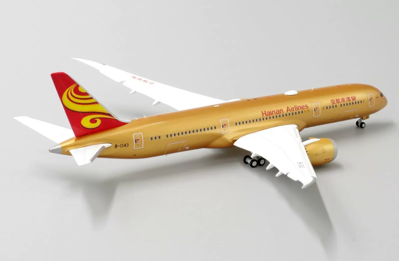 特价JCWings XX4034A 海南航空金色B787-9 1:400 FD版B-1343-Taobao