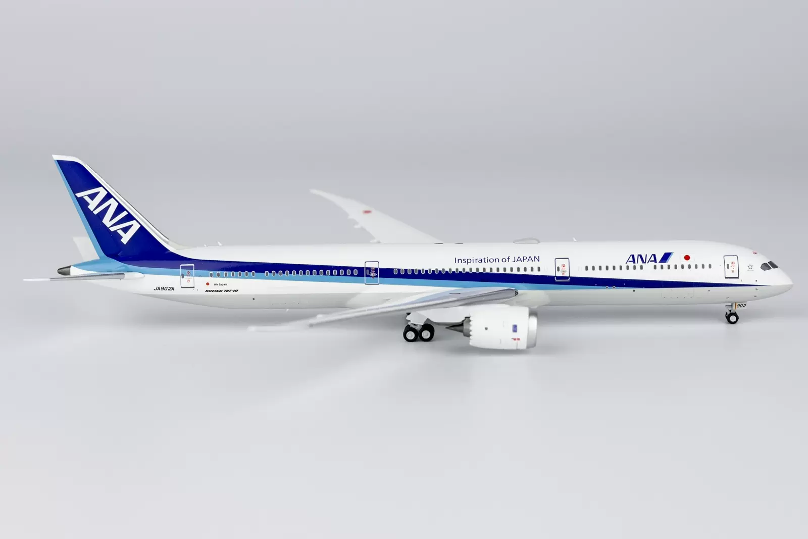 現貨NG品牌1:400 全日空ANA B787-10 JA902A 合金材質飛機模型-Taobao