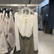 UR domestic purchasing agency 2024 autumn women's fashion fake two-piece halter neck slim soft waxy sweater UYV940022