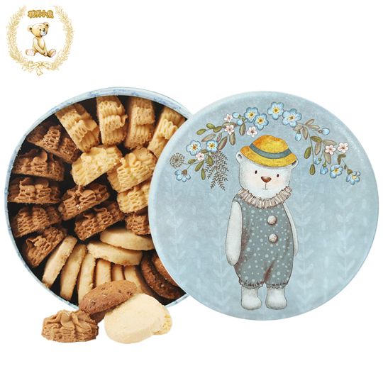 スマートベア クッキー 640g - 香港ジェニービスケットギフトボックス