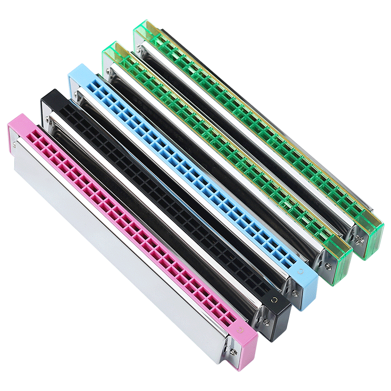 
Swan Harmonic Beginners Students 24-hole Introduction Children's Polyphonic Adult Professional Stressed C Oral Organ Instrument