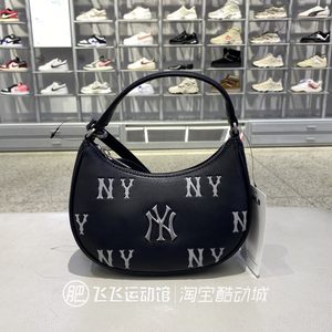 
New authentic MLB old flower full standard fashionable and versatile men's and women's sports and leisure shoulder bag hand-held crossbody bag ACRM