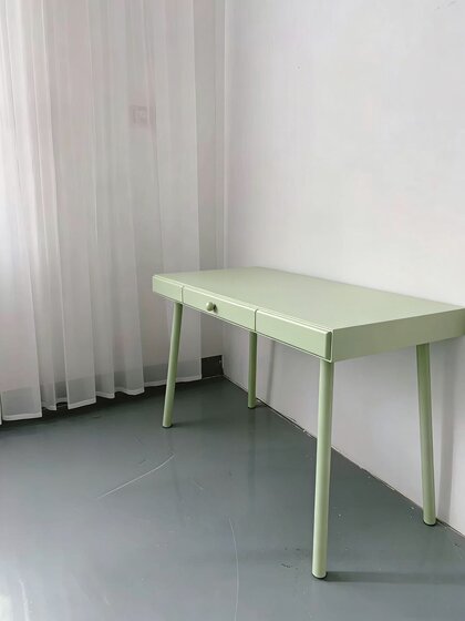 
Nordic solid wood light luxury style desk internet celebrity ins style dressing table study desk simple office desk computer desk