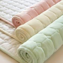 Class a Milk Velvet Mattress Topper Winter Thickened Warm Plush Fleece Soft Pad for Student Dormitory Single Bed
