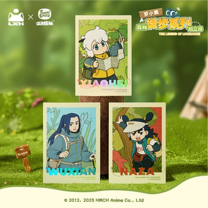 
[New product in stock] Luo Xiaohei Zhanji genuine animation surrounding forest hiking series Polaroids