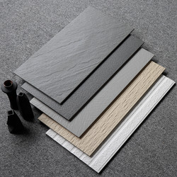 All-Over Sandstone Tiles 300X600 Outdoor Courtyard Non-Slip Floor Tiles Kitchen Bathroom Gray Wall Tiles Antique Tiles