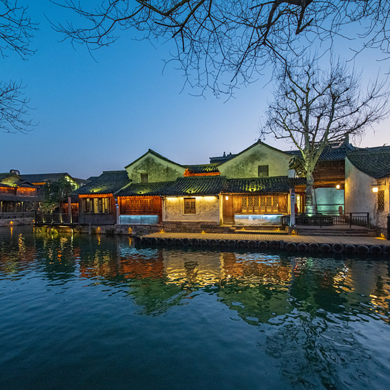 南京出发【华东五市+迪士尼6日5晚跟团游】宿拈花湾客栈 五钻酒