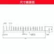 Nhôm tản nhiệt công suất cao 155*155*20MM công suất điện tử tản nhiệt PCB tấm nhôm dẫn nhiệt 