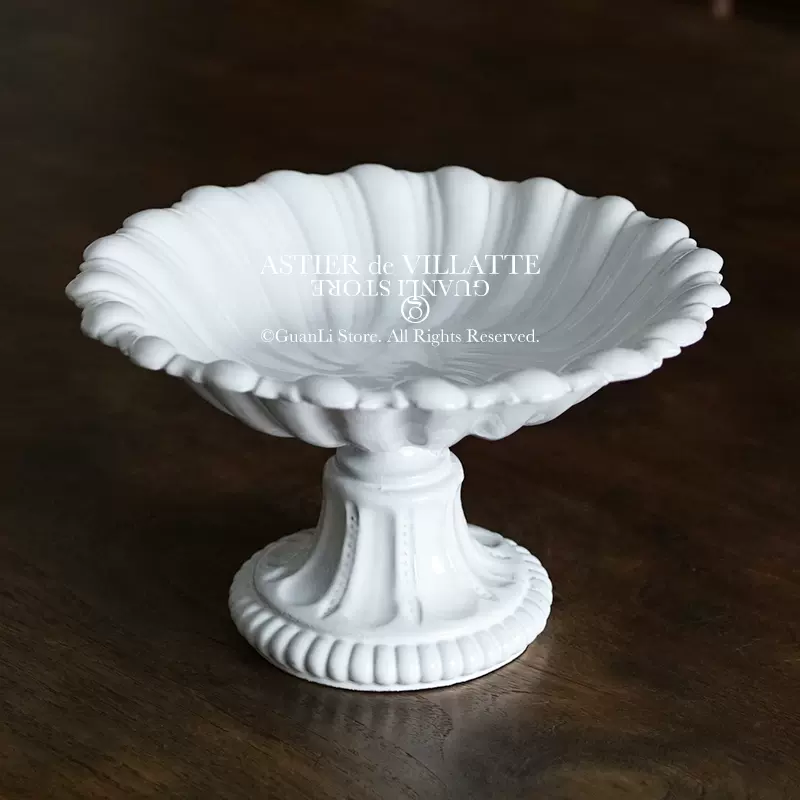 礼物】Astier de Villatte甜品台摆件法国手作陶瓷水果台-Taobao