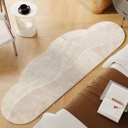 Wabi-Sabi Style Cloud Imitation Cashmere No-Wash Lazy Carpet Bedside Rug Thick Plush Master Bedroom Children's Room Floor Mat Foot Mat