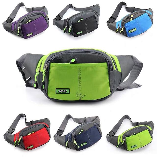 Multifunctional sports outdoor waterproof waist bag for men with large ...