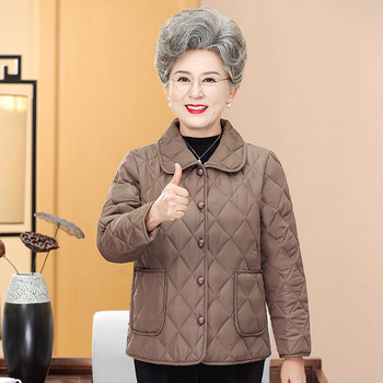 New style of thickened cotton clothes for mothers in middle-aged and elderly women
