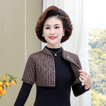 
Middle-aged and elderly women's clothing for cervical vertebrae and shoulder guards to keep warm vest