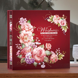 Full 10inch-Page Photo Album, Large-Capacity Family Memory Album, 10inch Family Portraits, Laminated Photos, Can Be Used as a Photo Album for Storage