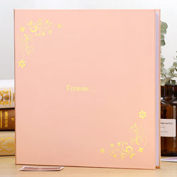 Photo Album, DIY Handmade Self-Adhesive Laminated Commemorative Album, Family Large-Capacity Baby Growth Record Album